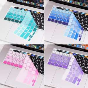 Cubierta de teclado de Color degradado para MacBook Pro