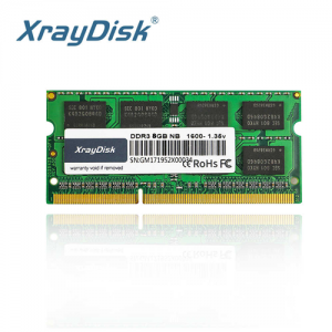 Memoria-Ram-XrayDisk-8GB-DDR3-1600Mhz portátil Memoria-Ram-XrayDisk-8GB-DDR3-1600Mhz portátil