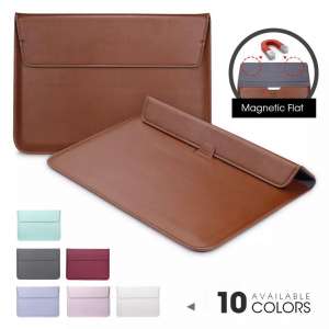 Funda protectora de cuero PU para Apple Macbook Air Pro Retina 11, 12, 13, 15